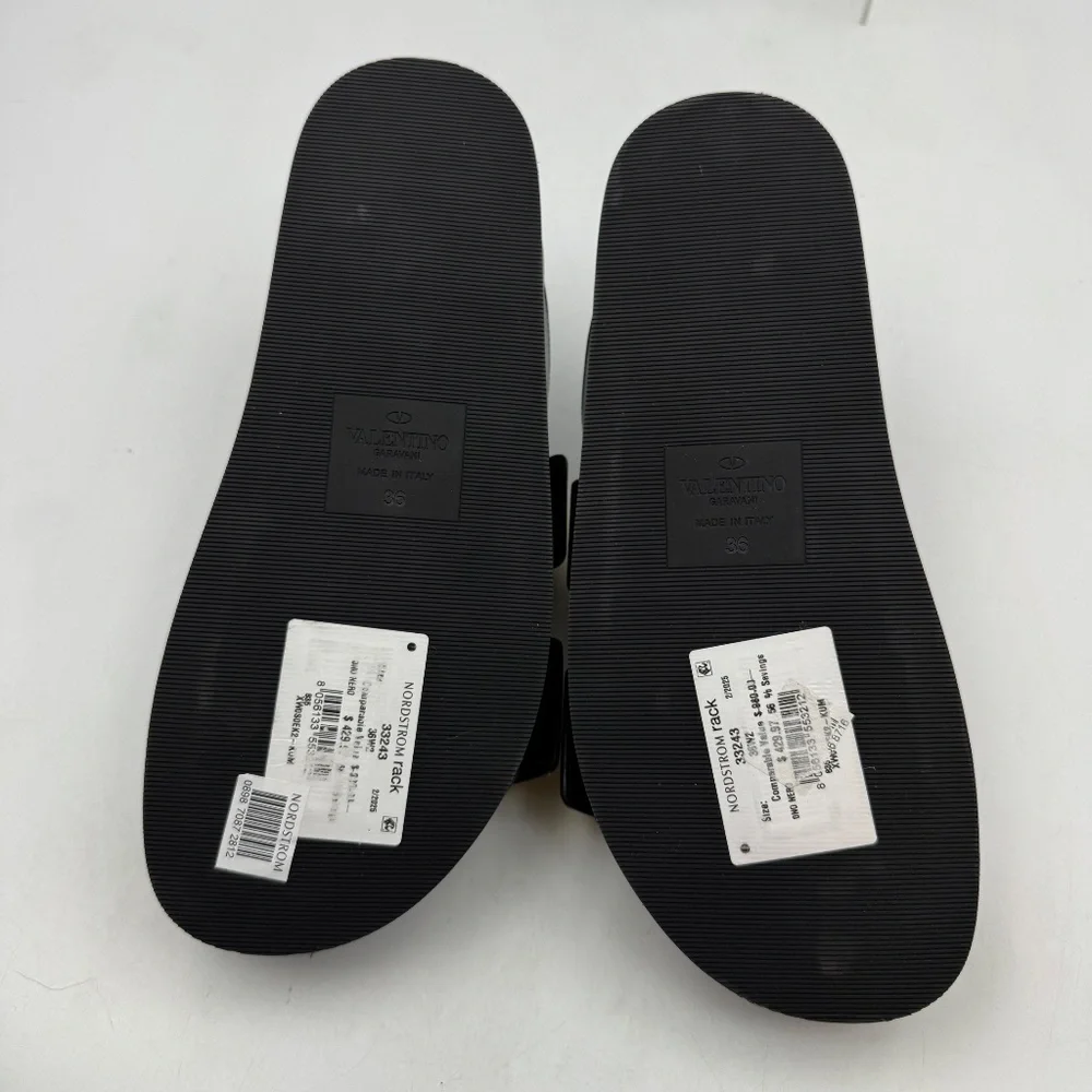 NEW Without Box Valentino Garavani Slides EURO 36 Made in Italy - Picture 7 of 8